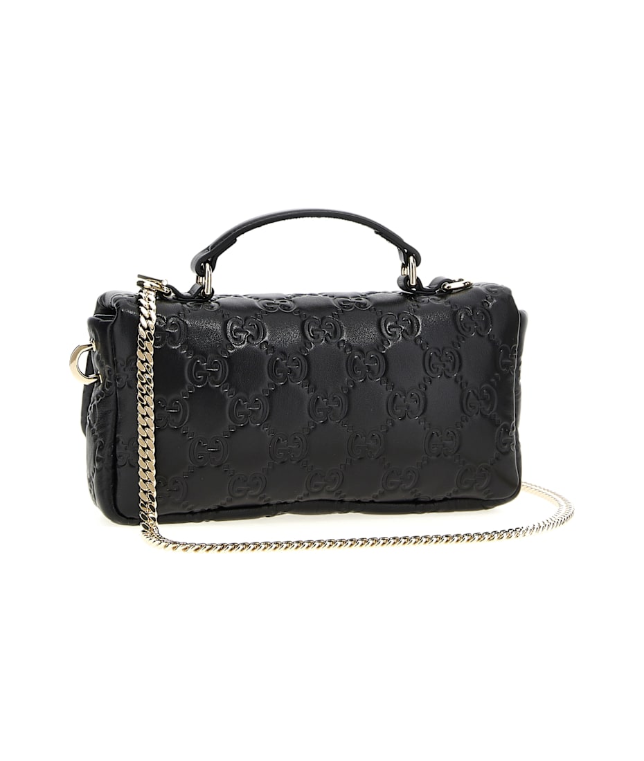 【関税&送料込】Gucci Gg Milano Mini Handbag In Padded Leath Gucci 'gg Milano' Mini Handbag | italist