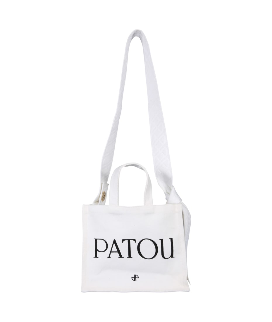 【送料&関税込】Patou Logo Print Tote Bag Patou | Patou canvas tote in organic cotton