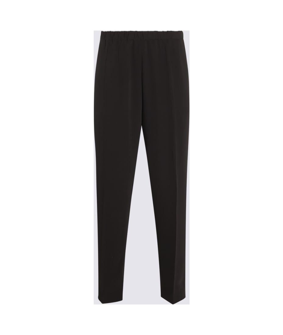 パンツ DRIES VAN NOTEN Women Straight Pants 2410109438216 BLACK Dries Van Noten Porter Straight Leg Wool Pants - Bergdorf