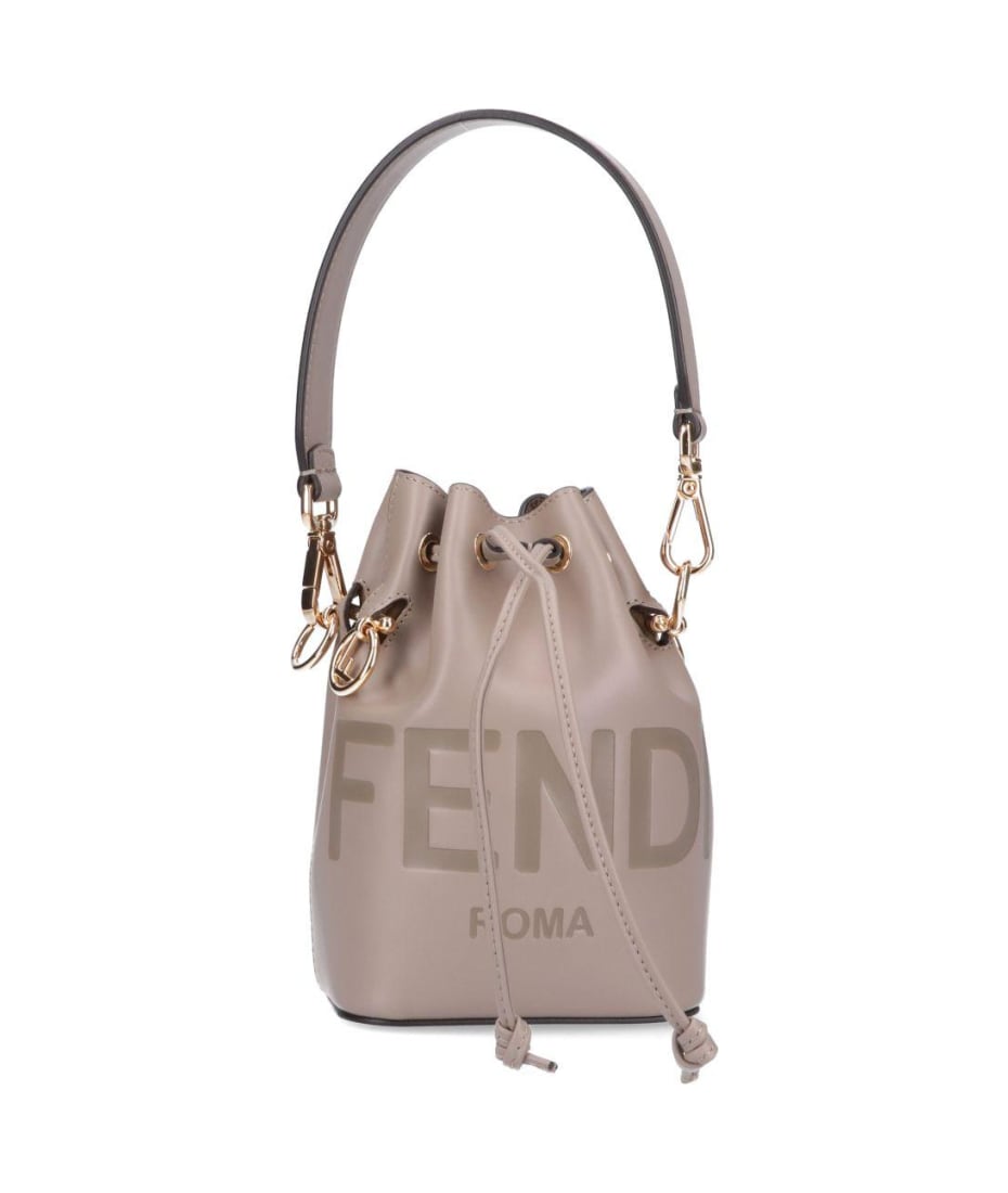 Fendi Women's 'Mon Tresor' Shoulder Bag - Natural - Shoulder Bags