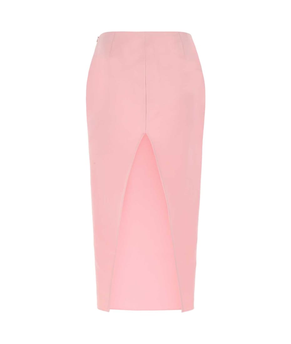 スカート PRADA Women Skirts 31143 16ND F0442 Pink Petal Pink Cotton mesh skirt | PRADA