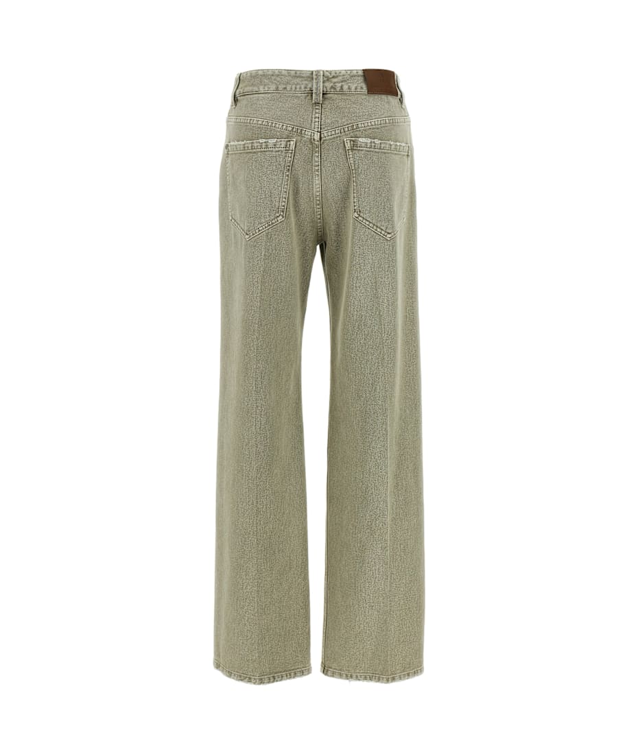 デニム・ジーパン BRUNELLO CUCINELLI SS25 Wide leg jeans (M0H81P5568 C3265) BRUNELLO CUCINELLI Wide-leg jeans | NET-A-PORTER