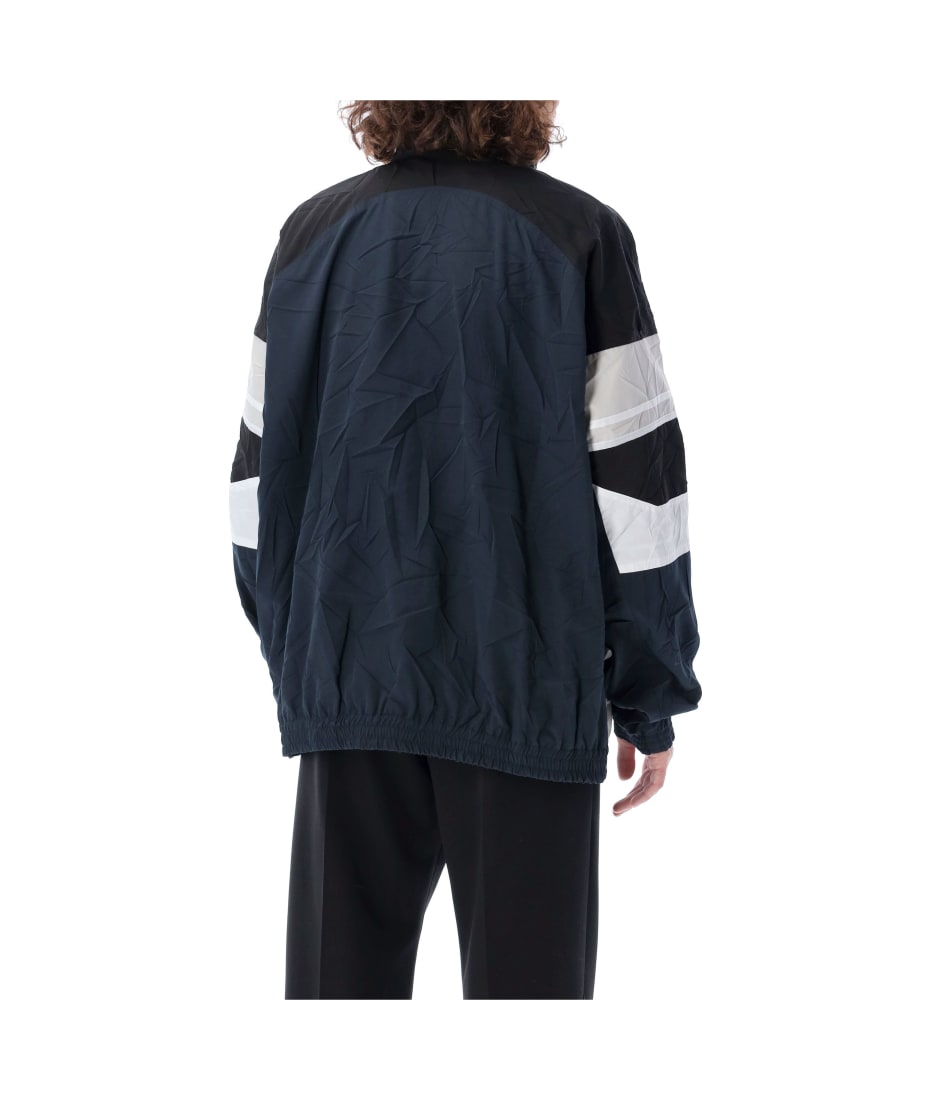 メンズウェア Martine Rose Crushed Track Jacket Martine Rose Crushed Track Jacket in Navy | FWRD
