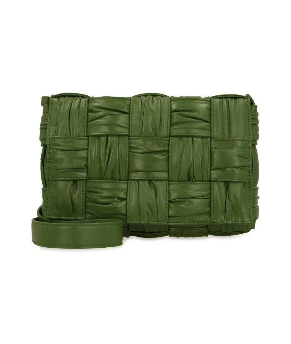 Bottega Veneta Cassette Leather Crossbody Bag | italist