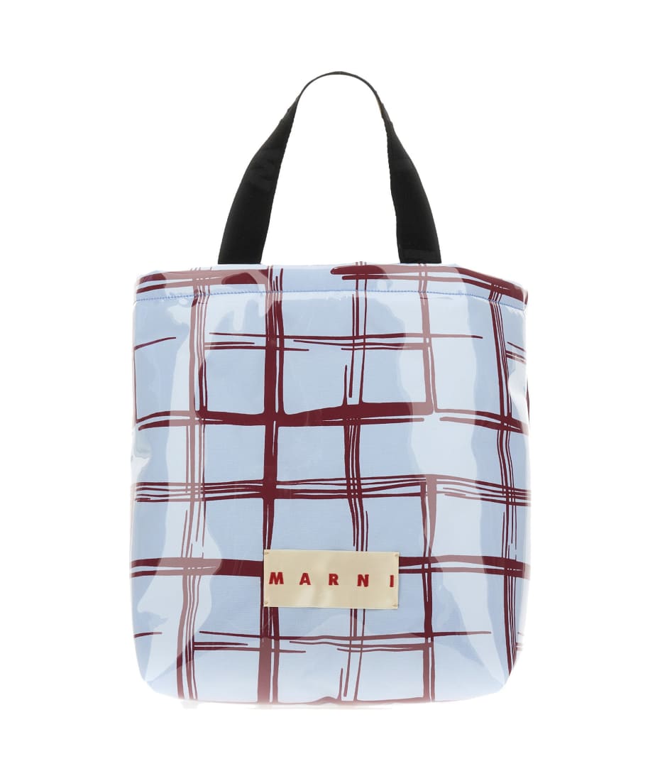 Marni Coated Canvas Tote Bag | italist