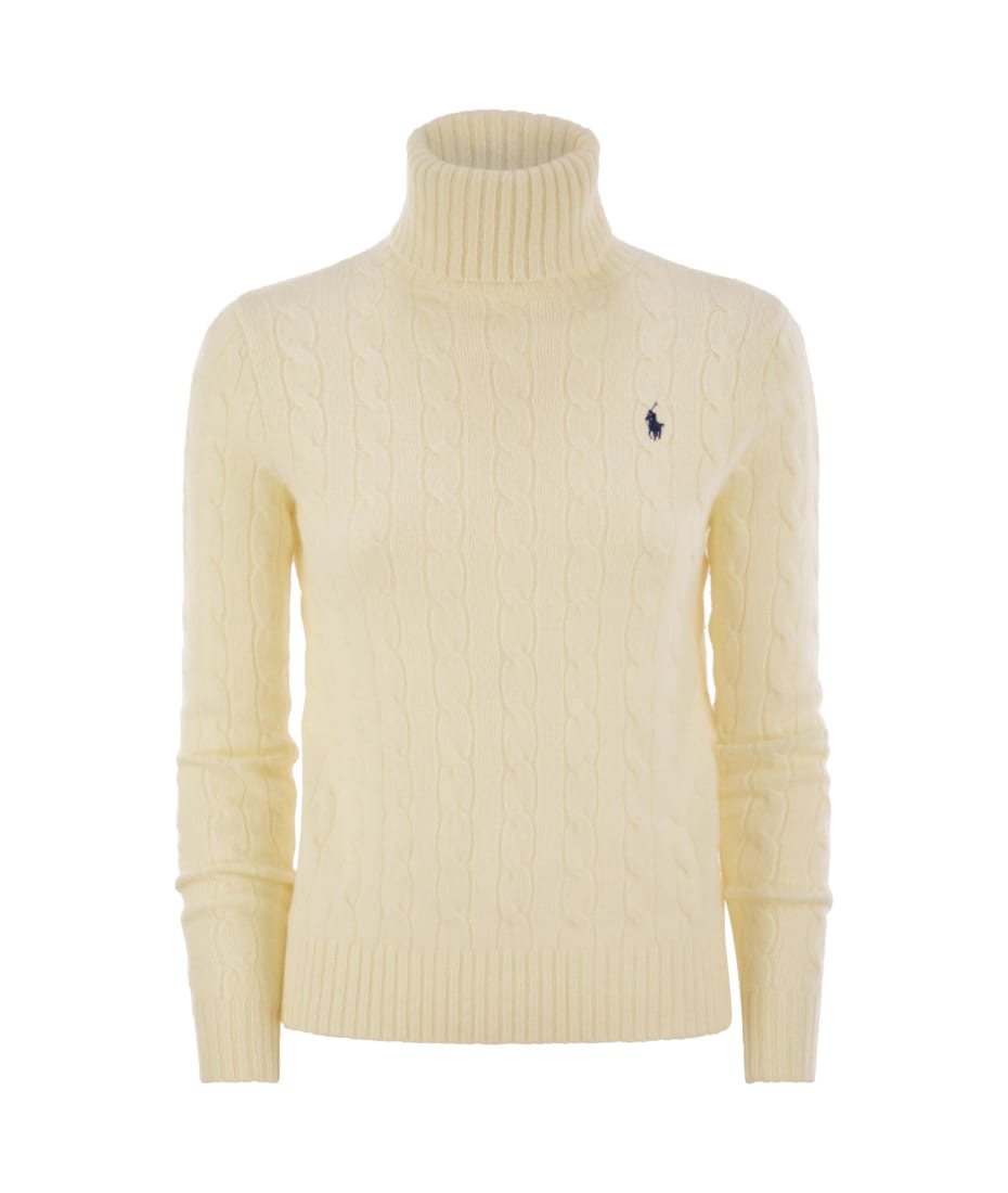 【送料&関税込】Polo Ralph Lauren Cable Knit High-neck Sweat Polo Ralph Lauren Wool And Cashmere Cable-knit Turtleneck