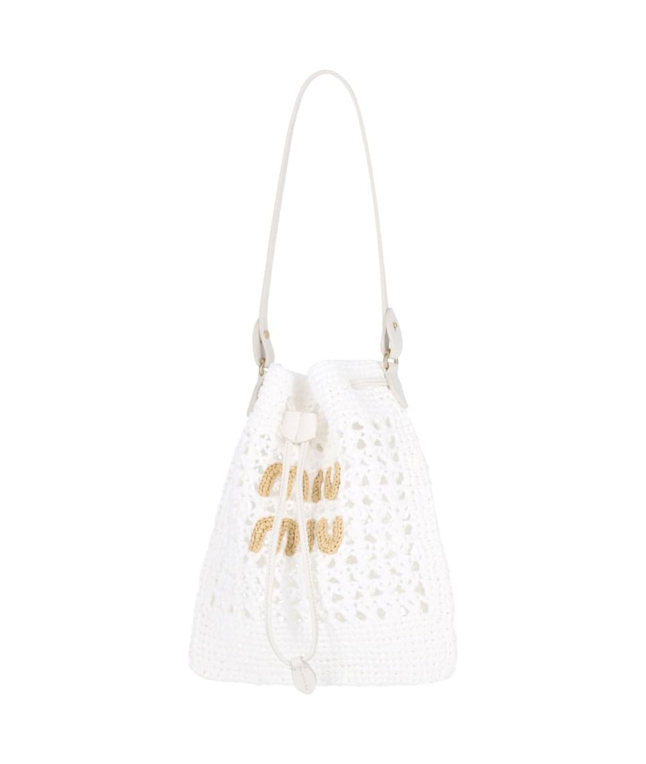 Miu Miu Crochet Bucket Bag | italist