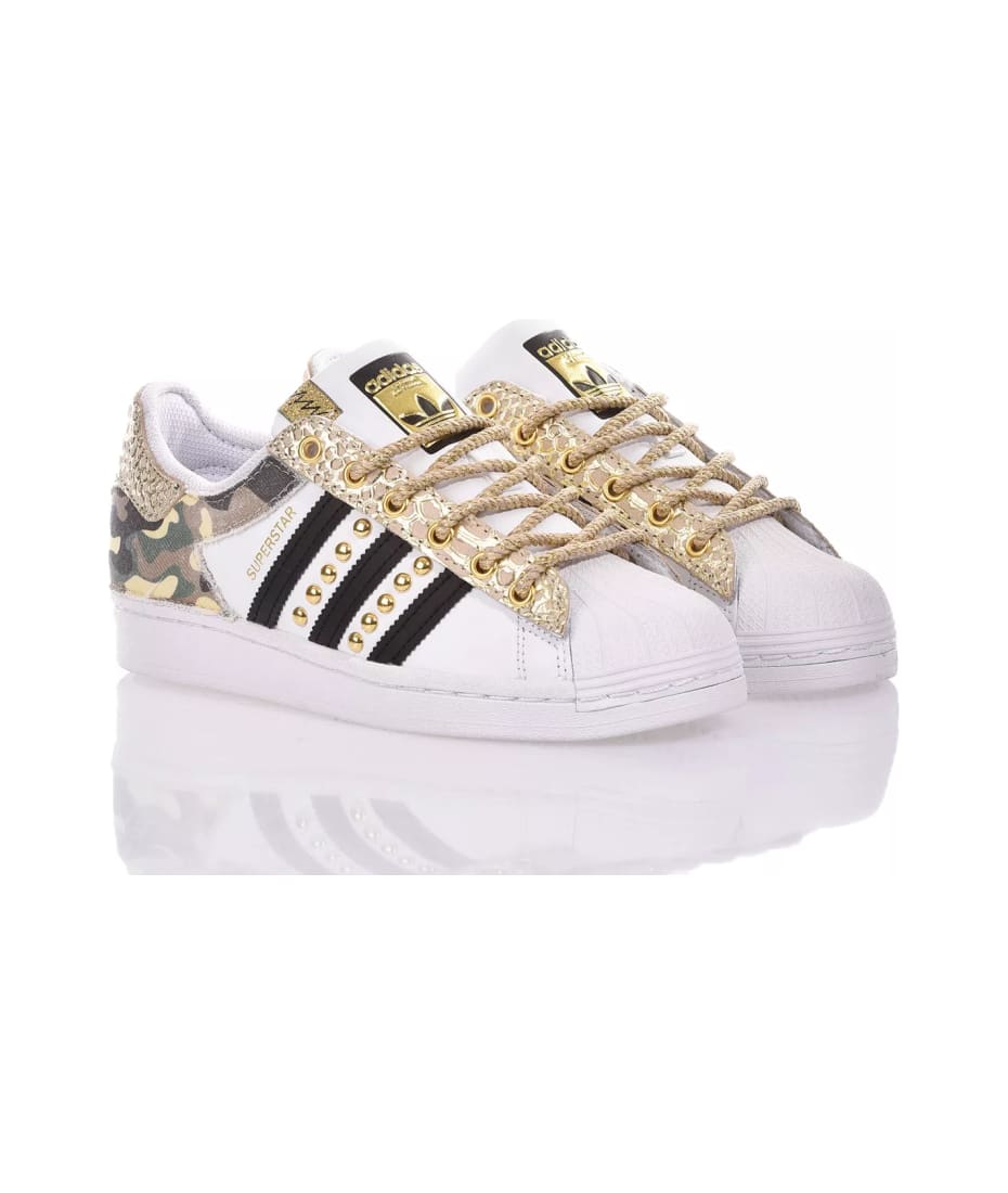 Adidas superstar borchie e glitter online