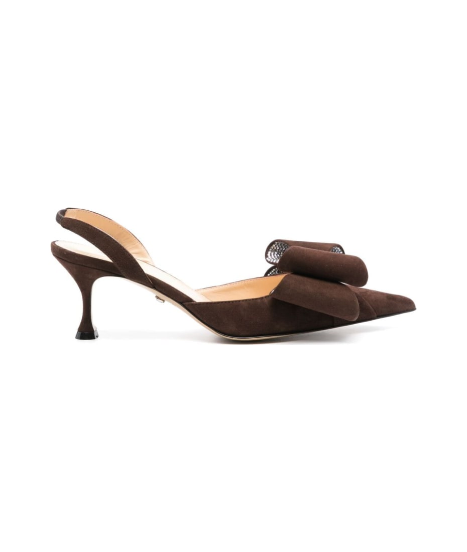 Mach & Mach Le Cadeau Kitten Heel Slingback | italist