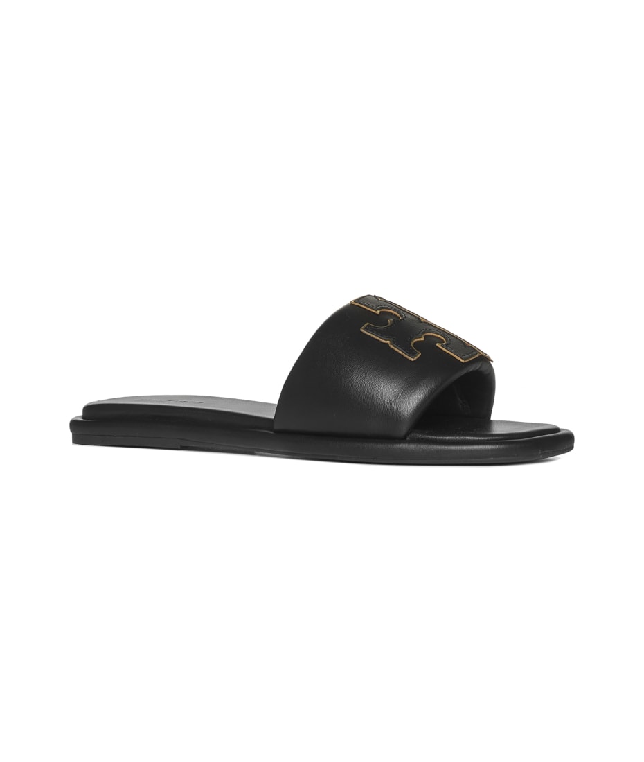 【送料&関税込】Tory Burch tt Band Slide Tory Burch 'tt' Band Slide | italist