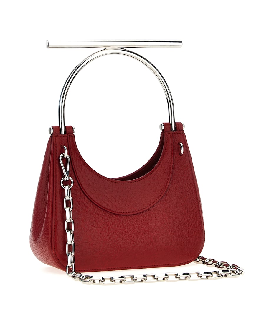 【関税込み】Cross Bar Purse - Alexander McQueen - Leather - Alexander McQueen Black Leather Mini Cross-bar Handbag