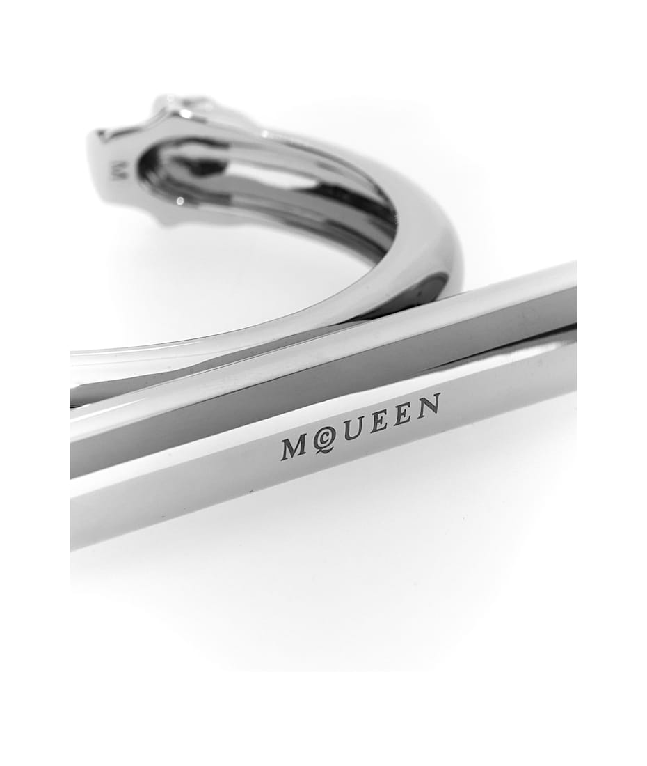 Alexander McQueen Cross Bar Bracelet | italist