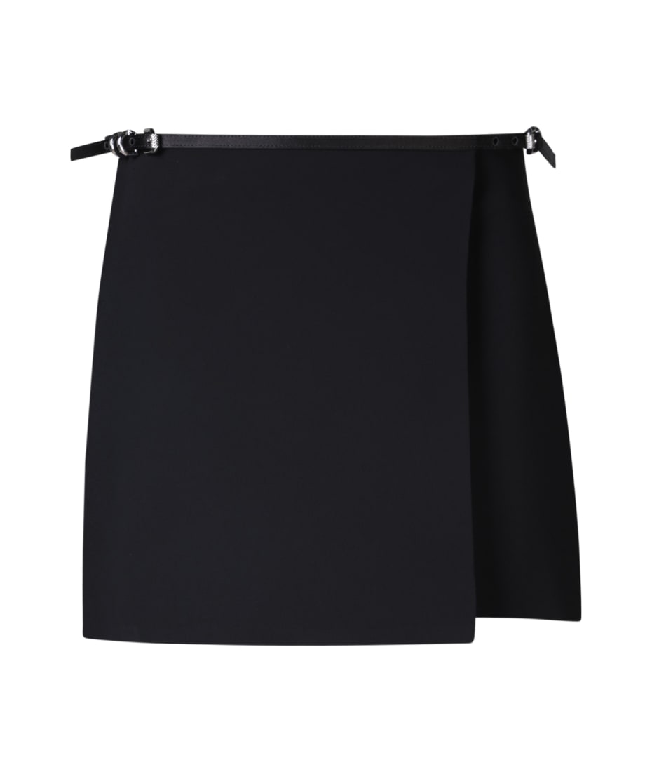 【送料&関税込】Givenchy Voyou Black Mini-skirt Givenchy Voyou Black Mini-skirt スカート 通販 | italist