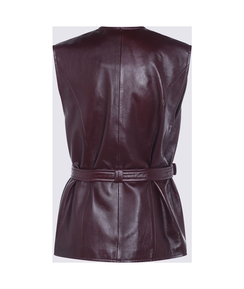 レザージャケット・コート Chloe FW25 Chloe Jackets (CH25ACV04204 27M) Chloé High Neck Short Jacket In Leather | Chloé US