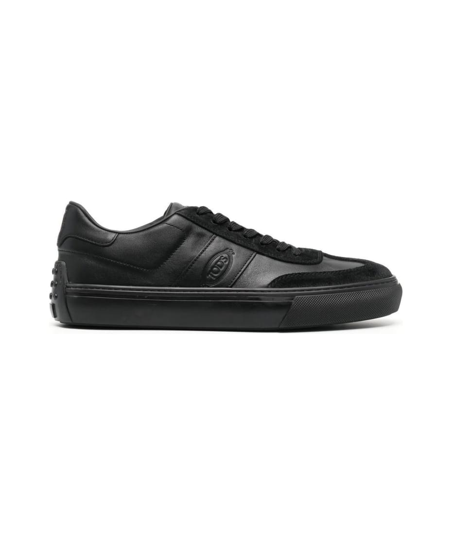 ★関税込み★ TOD’S BLACK SNEAKERS Tod's Sneakers In Black Leather | italist