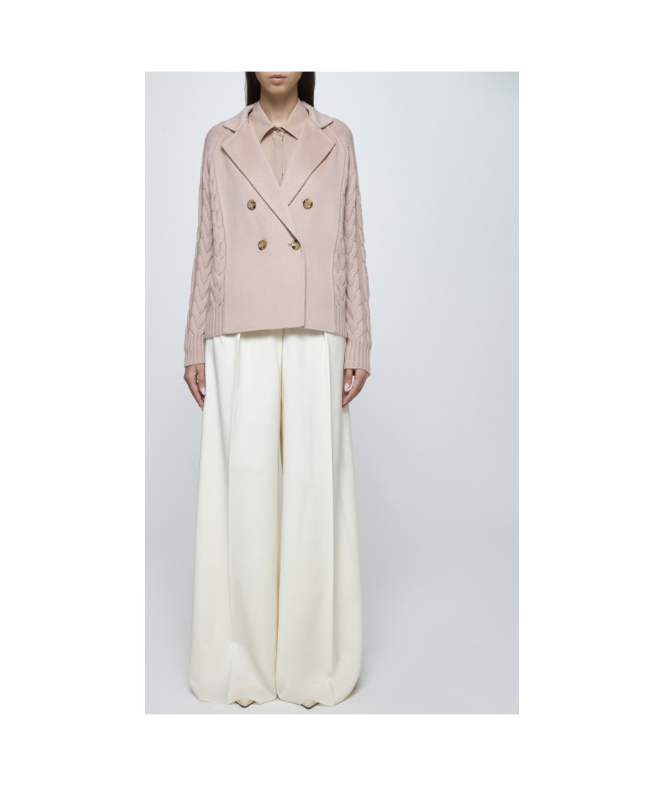 Max Mara Micio Wool And Cashmere Peacoat | italist