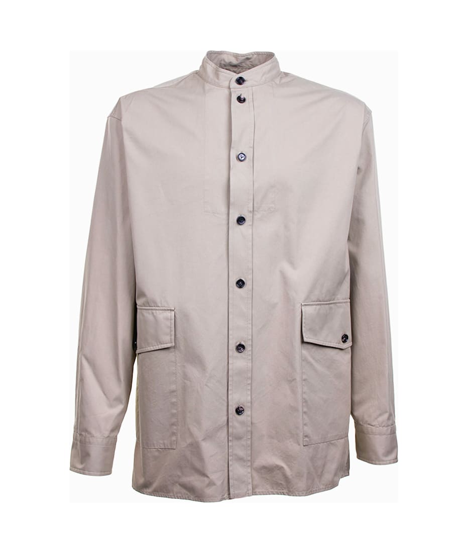 Bottega Veneta ボッテガヴェネタ SHIRT コットンツイル シャツ Bottega Veneta - ライト・コットン・ツイル・シャツ を