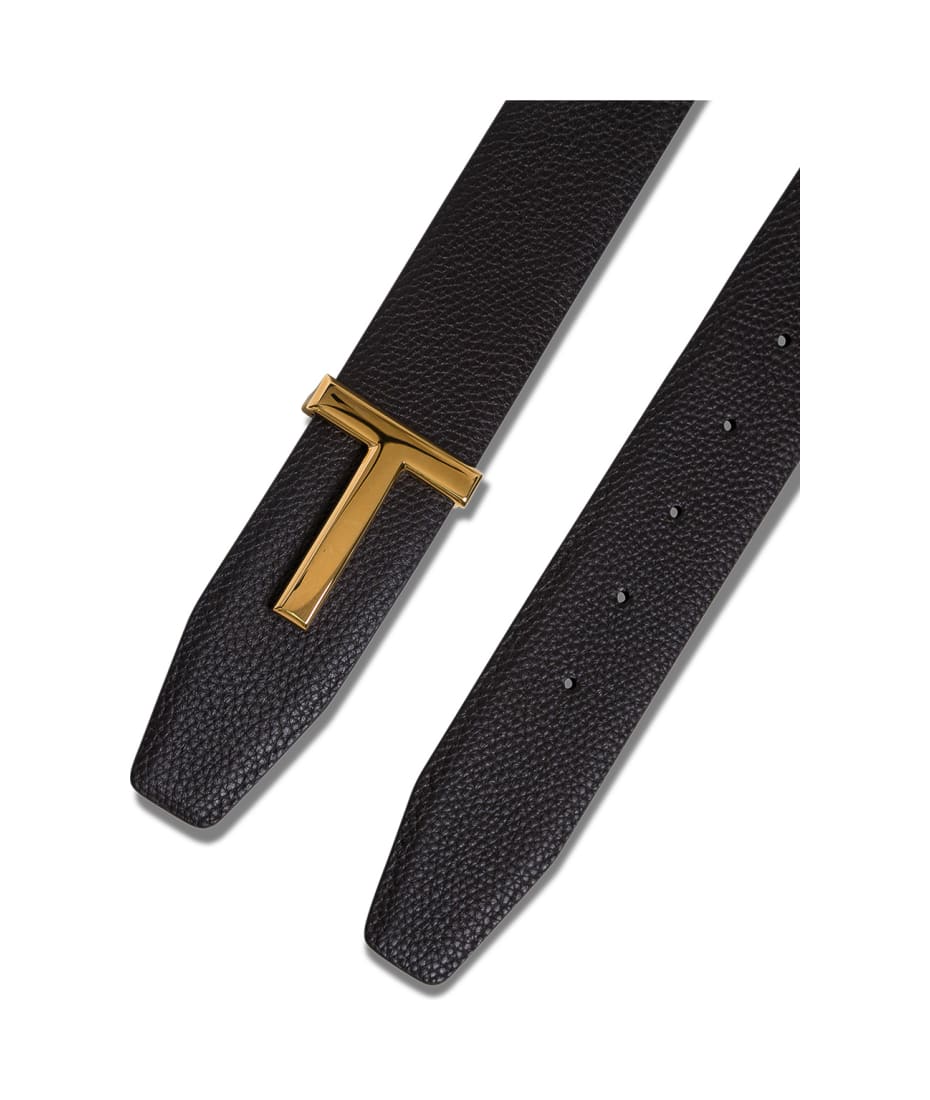 Tom Ford Reversible Brown And Black Leather T Belt | italist, ALWAYS LIKE A  SALE