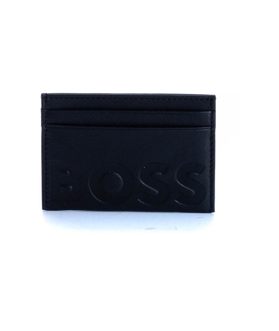 Elektropositief potlood neem medicijnen Hugo Boss Boss Leather Card Holder | italist