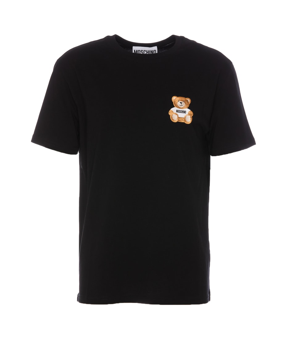【送料&関税込】Moschino teddy T-shirt Moschino Teddy Bear Logo T-shirt | italist