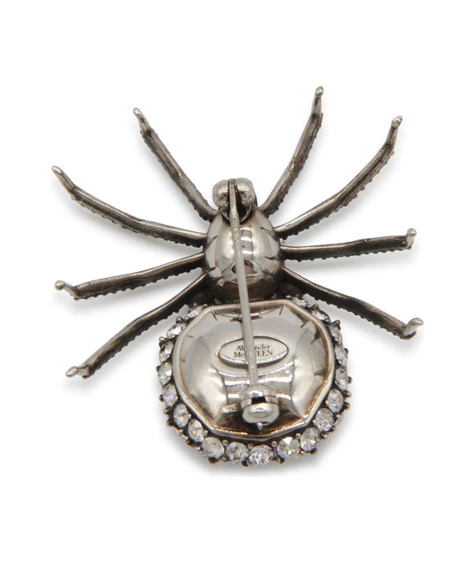 Alexander McQueen ブローチ Alexander McQueen Spider Embellished Brooch | italist, ALWAYS LIKE