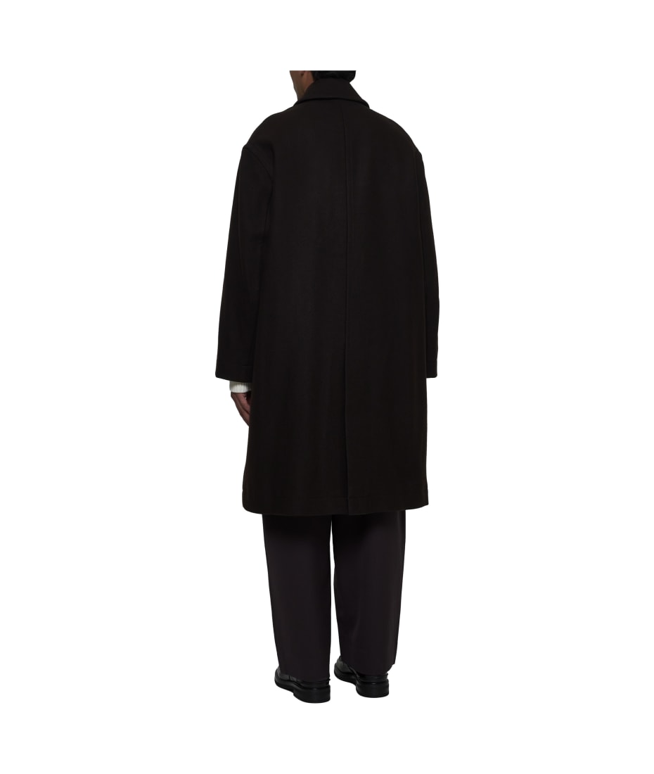 【関税込み】Studio Nicholson カーキ Innis トレンチコート Studio Nicholson カーキ Innis トレンチコート ブラック | Lyst