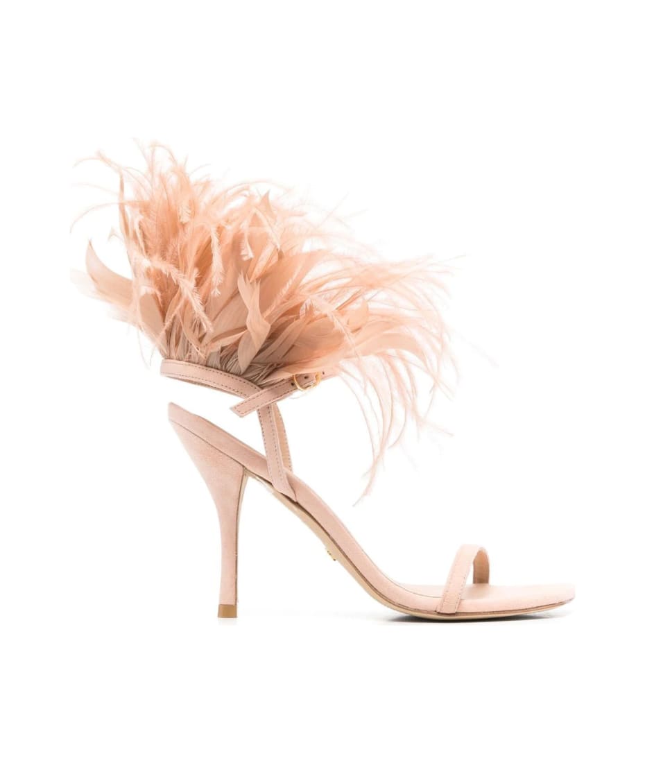 サンダル・ミュール Stuart Weitzman SS23 SANDAL PLUME 100 (SD582_CI3) Stuart Weitzman Plume 100 sandals for Women - Blue in UAE