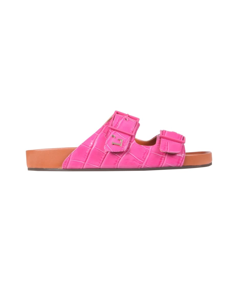 サンダル・ミュール LAUTRE CHOSE SANDALS WITH COCONUT PRINT LEATHER L'Autre Chose Sandals With Coconut Print Leather | italist