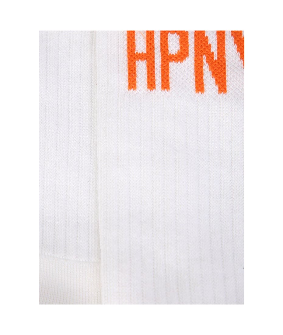 HERON PRESTON Logo Intarsia Socks | italist