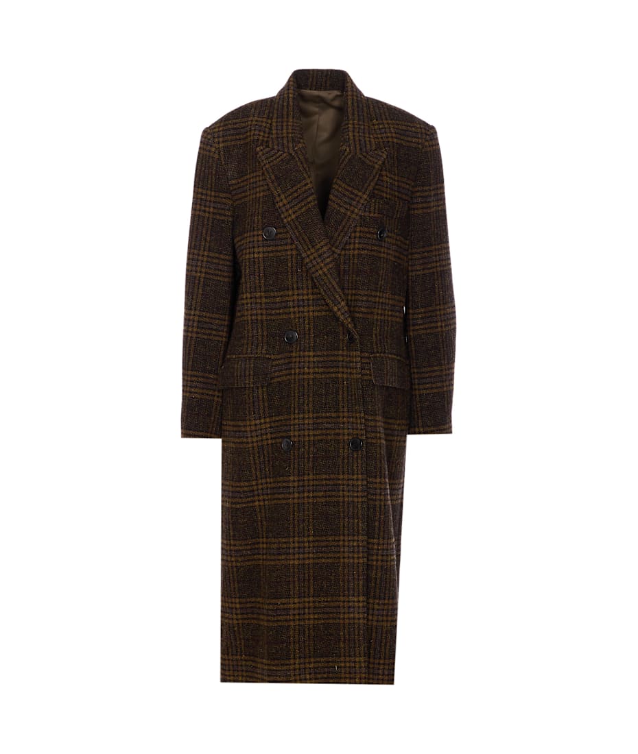 コート ISABEL MARANT ETOILE LEXANA COAT Isabel Marant Etoile Lexana Coat in Black/Ecru – Hampden
