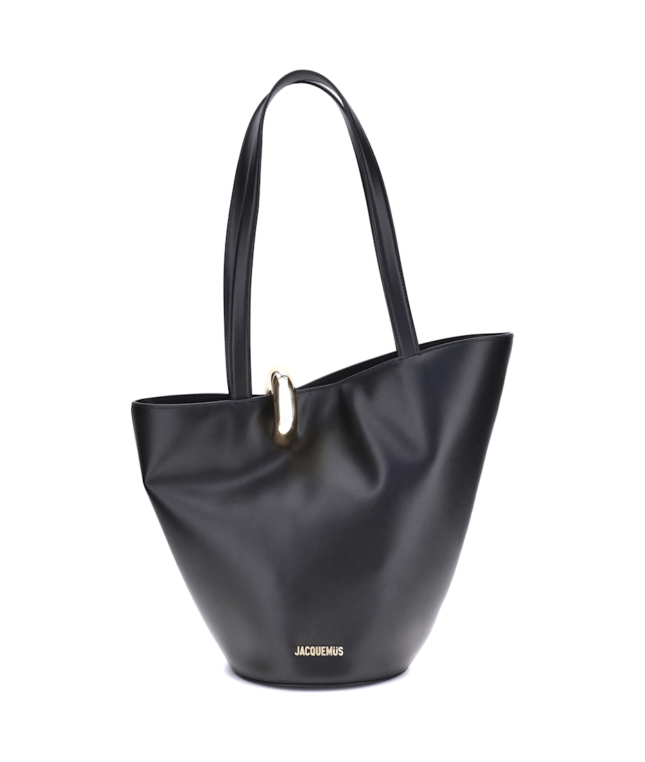 【関税＆送料込み】Jacquemus Le Bambola Moyen Bucket Bag Jacquemus Le Bambola Bucket Bag | Neutrals | FARFETCH