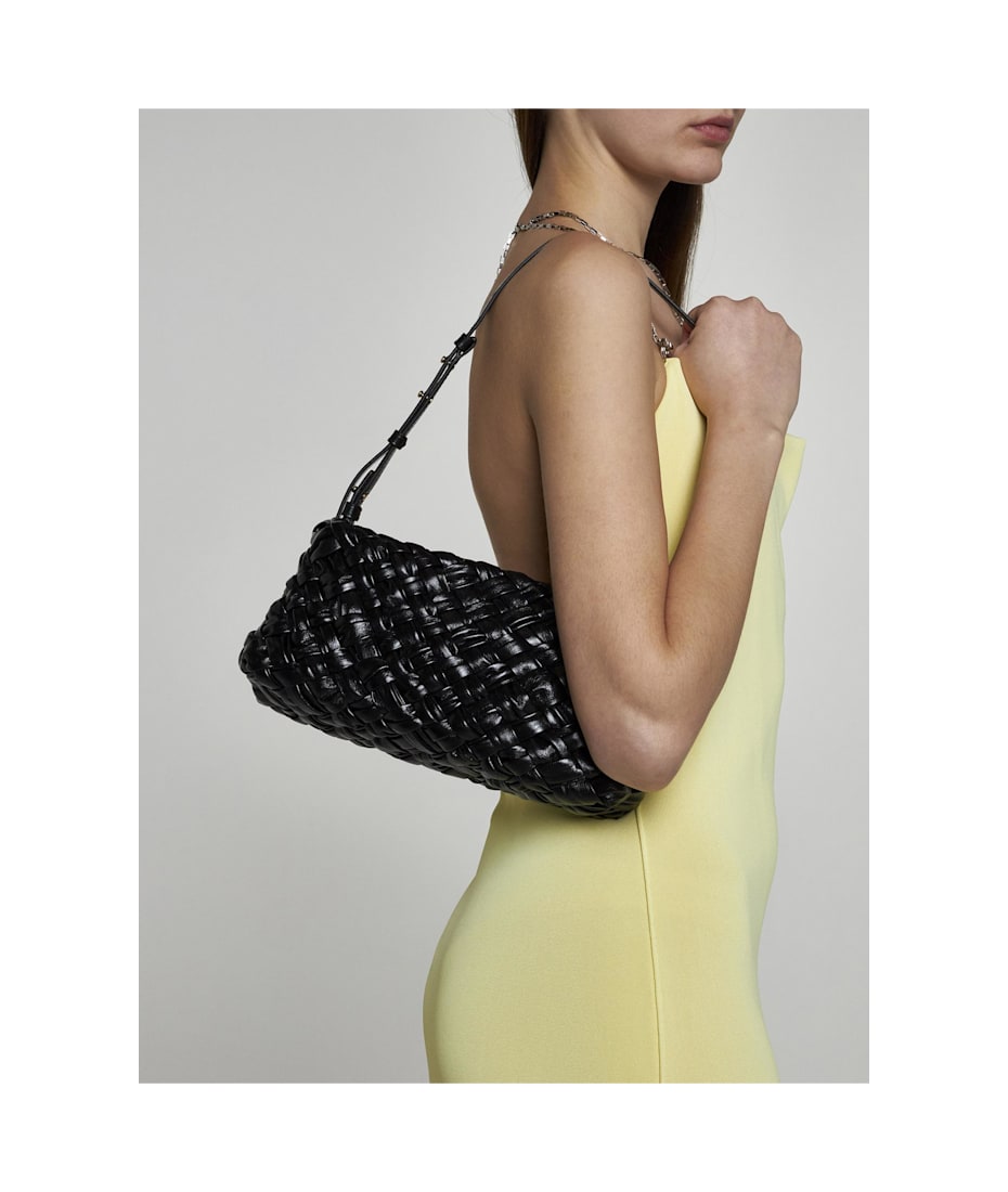 【関税&送料込】Bottega Veneta Black Leather Kalimero Cha-Ch Bottega Veneta Black Kalimero Cha-Cha Shoulder bag | Consign
