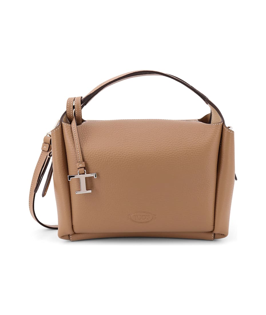 ハンドバッグ TOD'S MINI LEATHER BOWLING BAG Tod's Mini bowling bag for Women - Black in UAE | Level Shoes