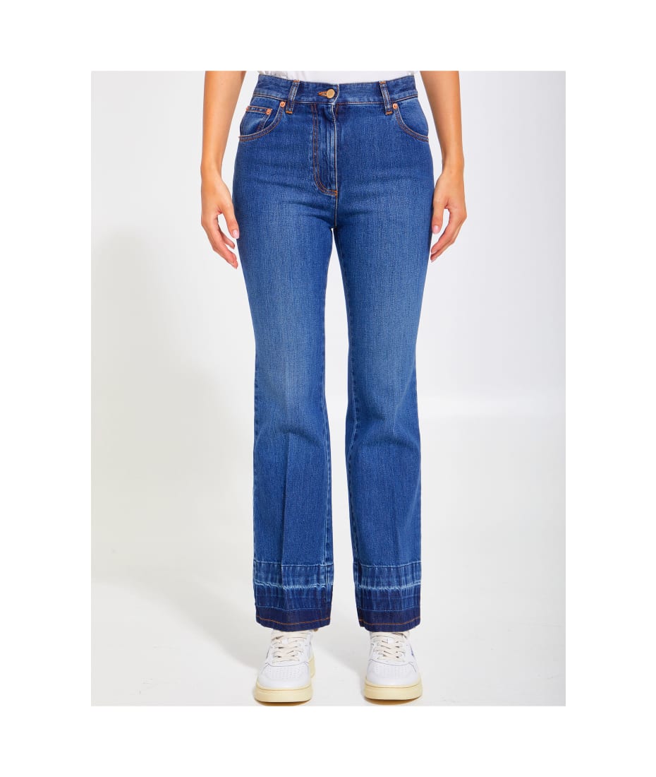 【関税＆送料込み】Valentino Garavani Flared Jeans Valentino garavani Flared jeans available on julian-fashion
