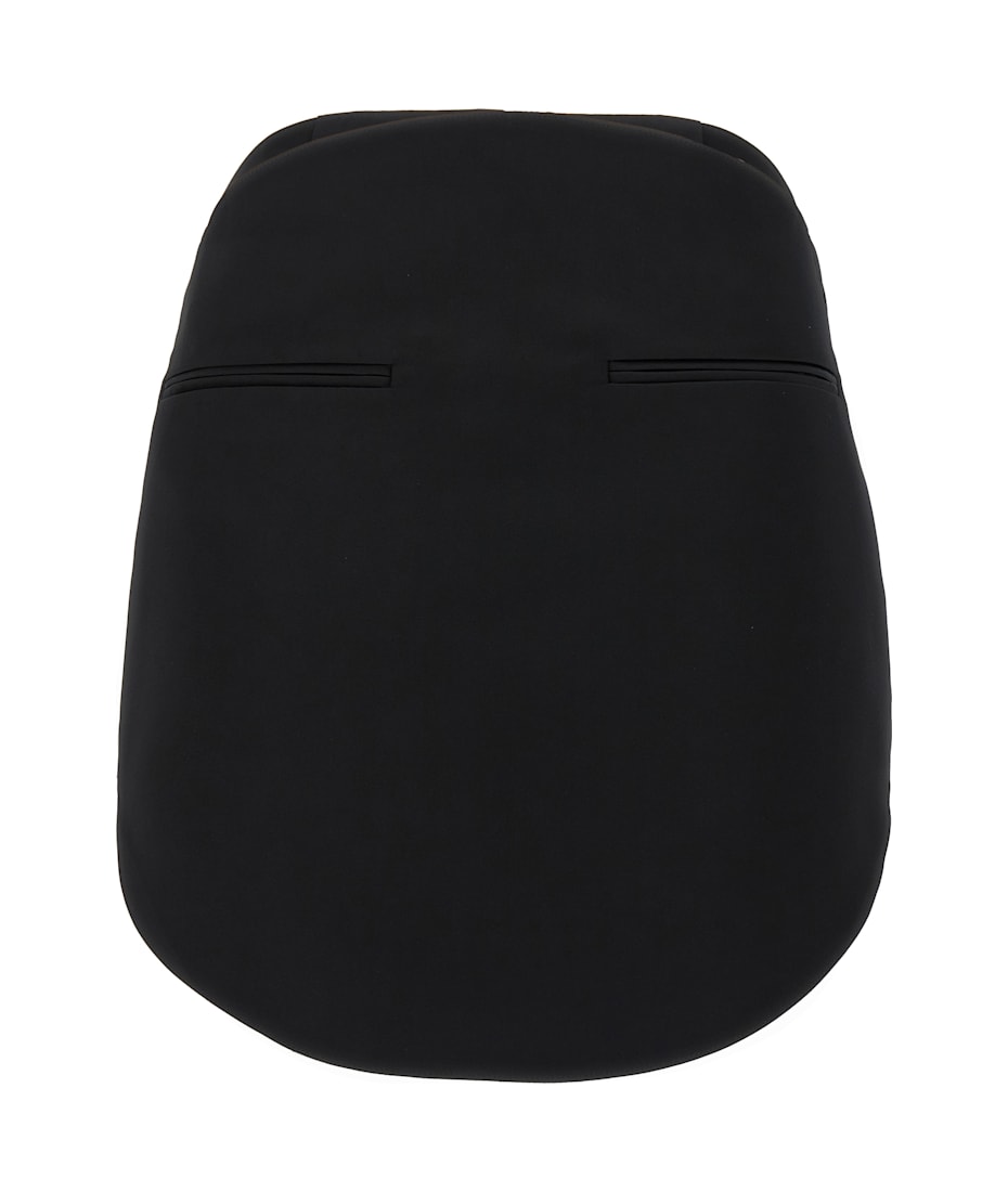ミニスカート Courreges 'Circle Satin' skirt CIRCLE SATIN MINI SKIRT - courrèges