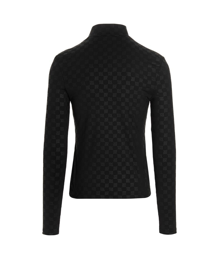 Misbhv Monogram Sweater In Black