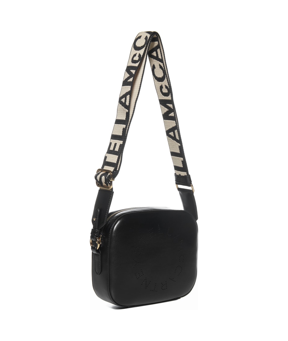 【送料&関税込】Stella McCartney Camera Bag With Perforated Stella McCartney Camera Bag With Perforated Stella Logo