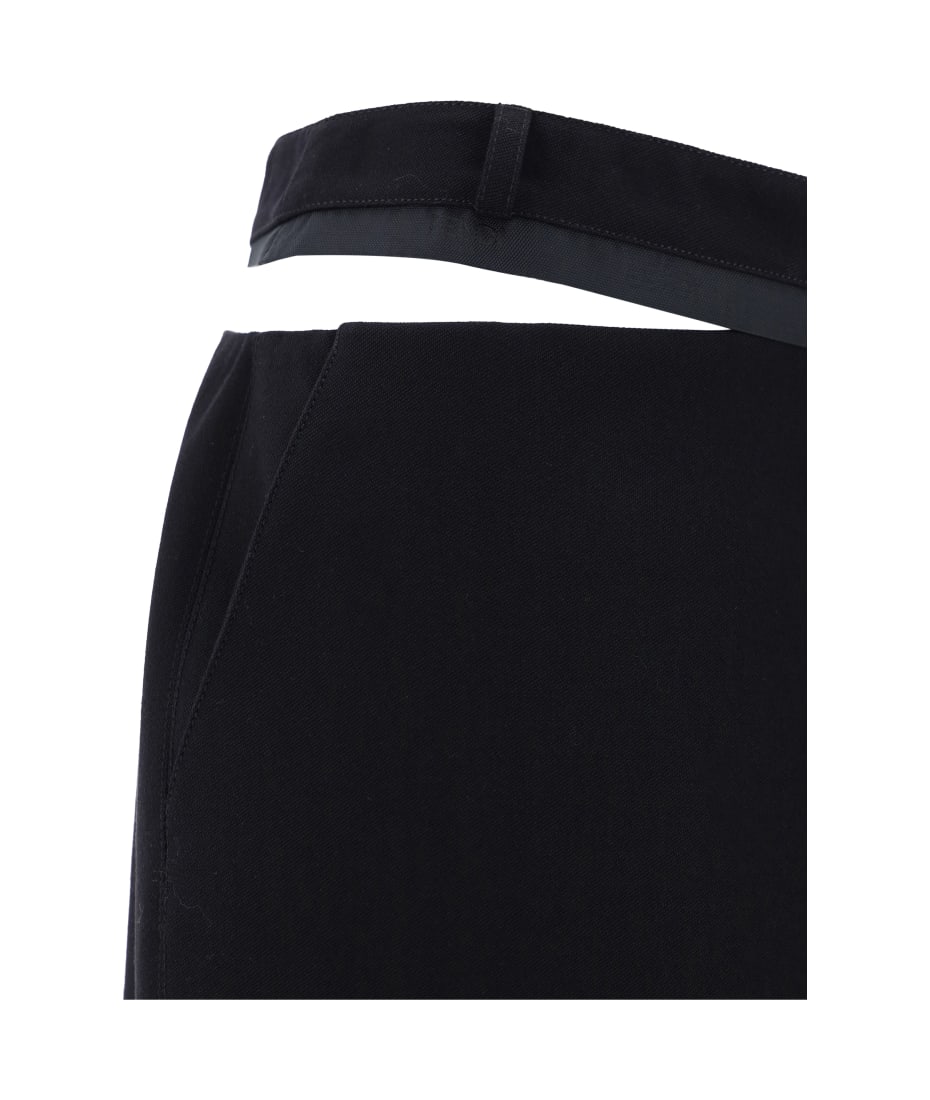 【関税&送料込】Fendi Grain De Poudre Wool Skirt Fendi Grain De Poudre Skirt | italist