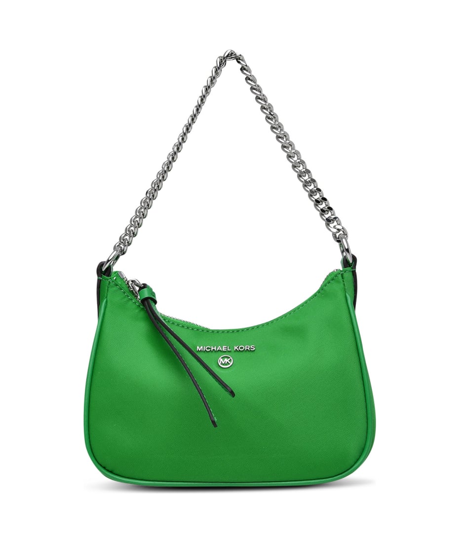 Michael Kors Medium Convertible Pochette Crossbody Bag in Green