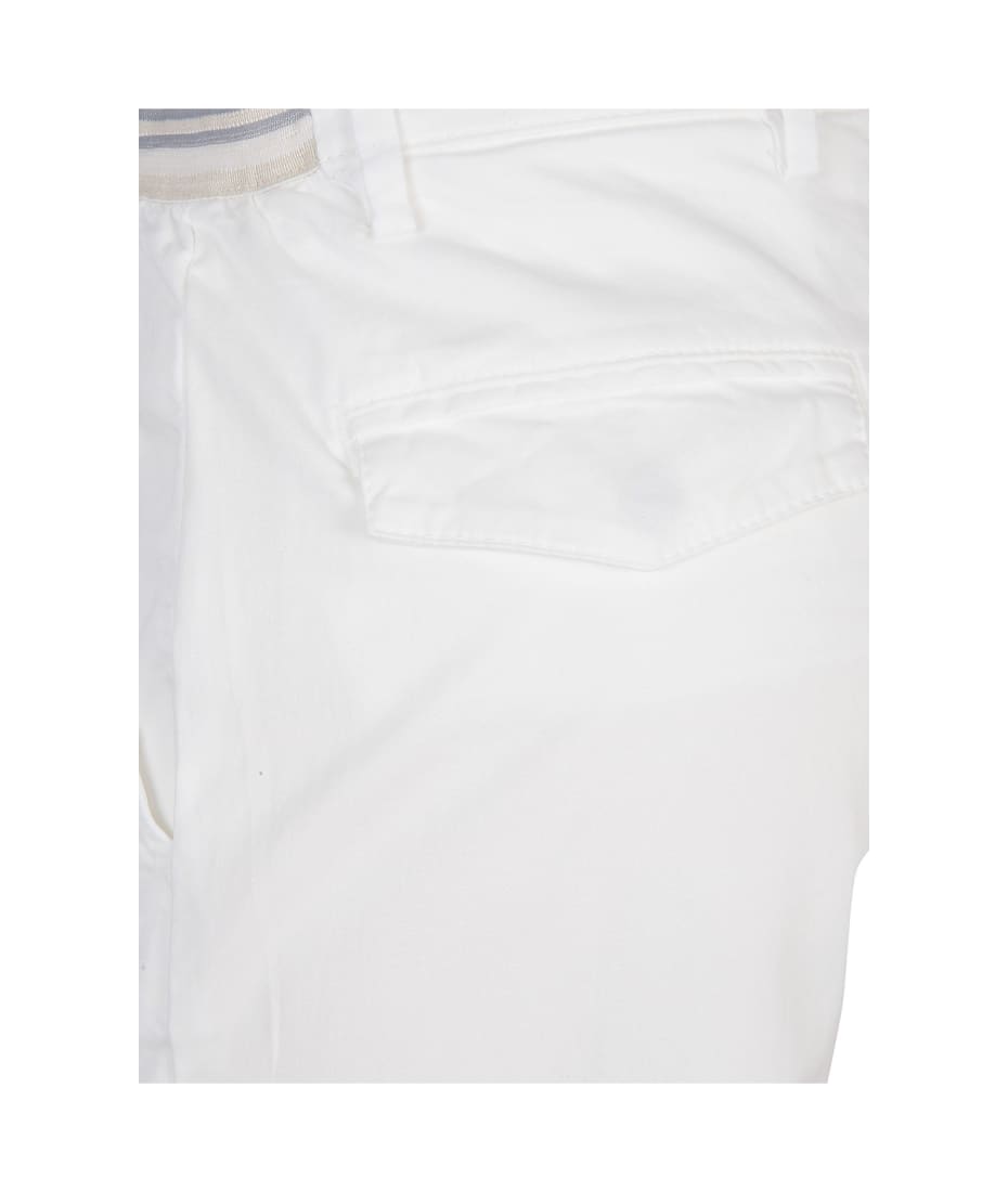 Eleventy Trousers shes White - White