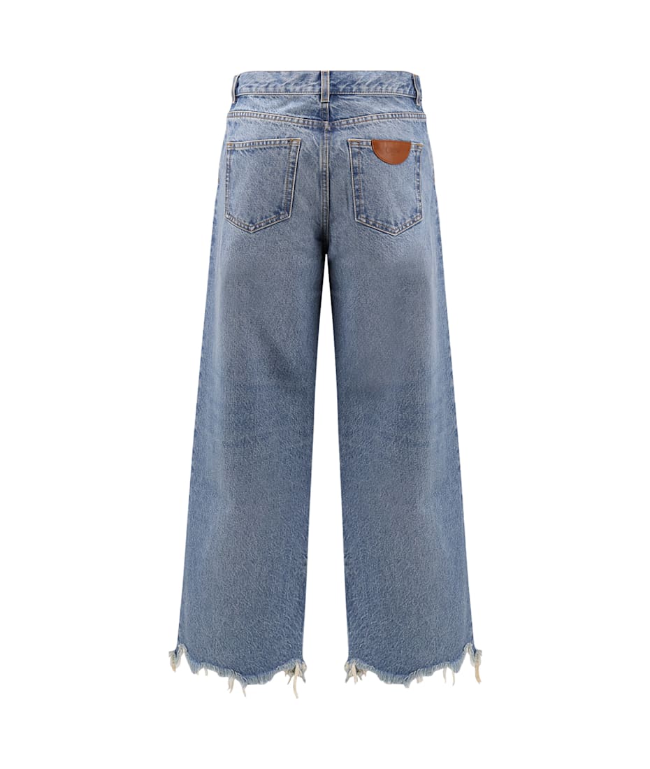 デニム・ジーパン Chloe' Frayed Bottom Jeans Chloé Frayed Bottom Jeans | italist