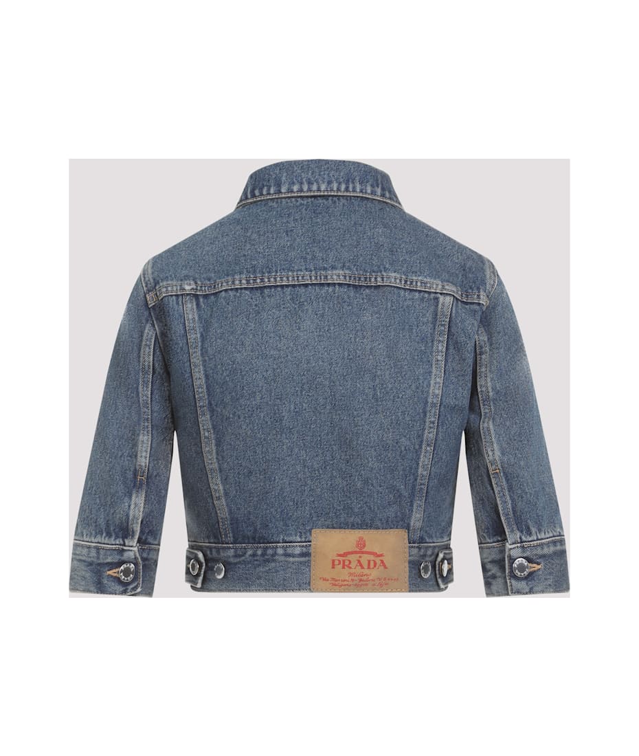 Prada Denim Mini Jacket | italist