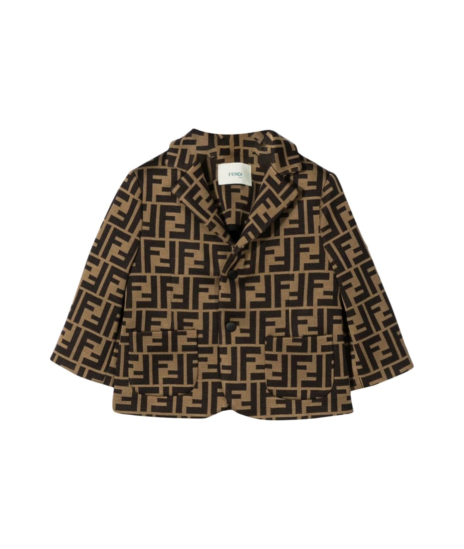 FENDI kids ジャケット 中古・古着通販】FENDI KIDS (フェンディ キッズ) ズッカ柄ダウン