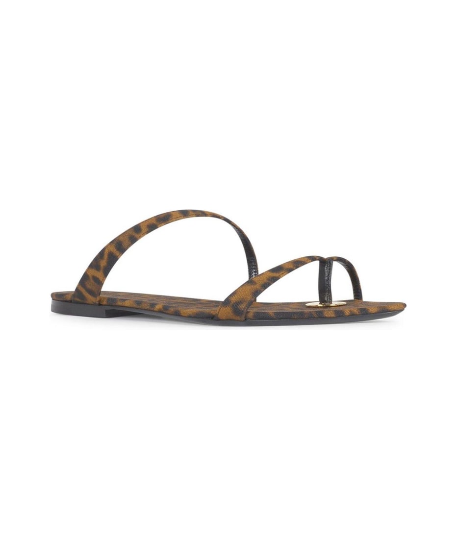 Saint Laurent タンジール Saint Laurent Tanger Open Toe Slides | italist