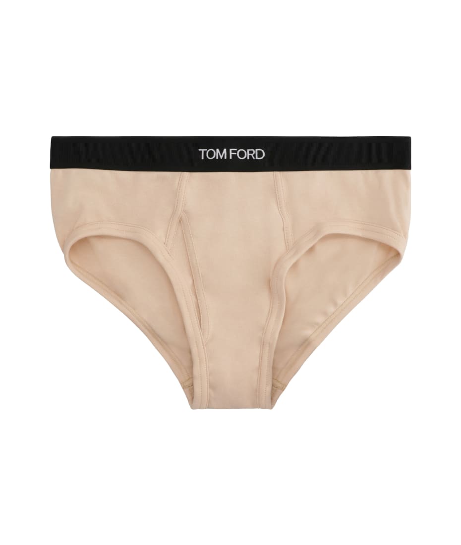 Tom Ford Cotton Briefs With Elastic Band | italist
