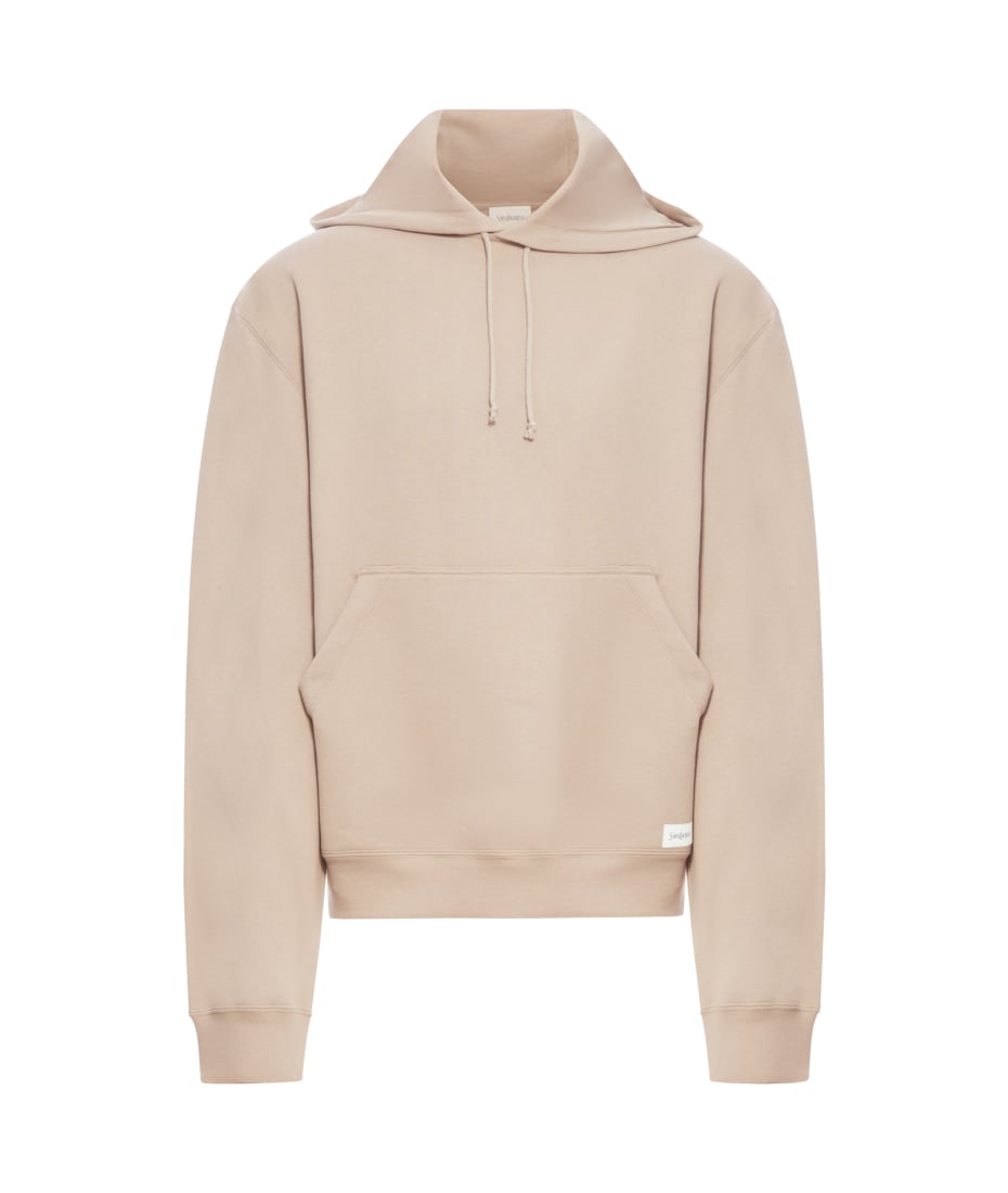 SAINT LAURENT＊HOODIE OVERSIZED MOLLETON DOUX Saint Laurent Clothing Hoodie Oversized Molleton Doux – LOZURI®