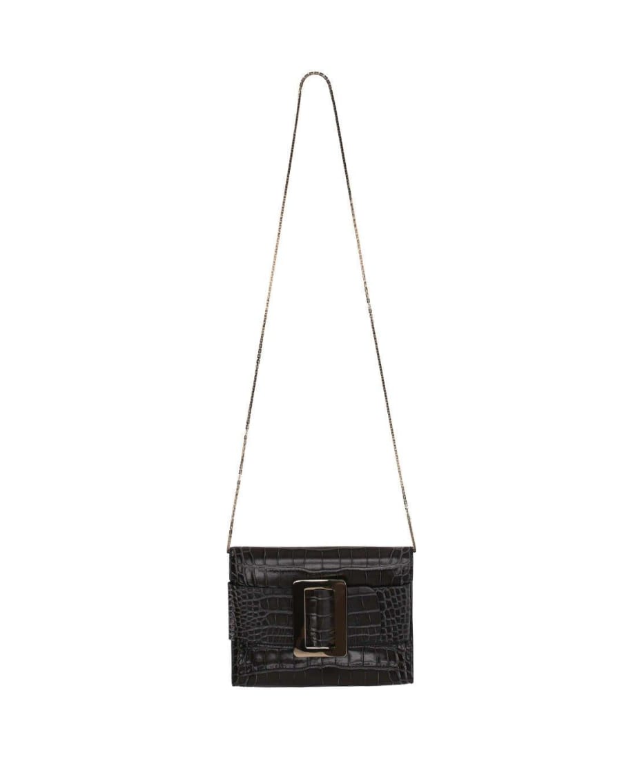 BOYY Buckle Detailed Embossed Crossbody Bag italist, ALWAYS LIKE