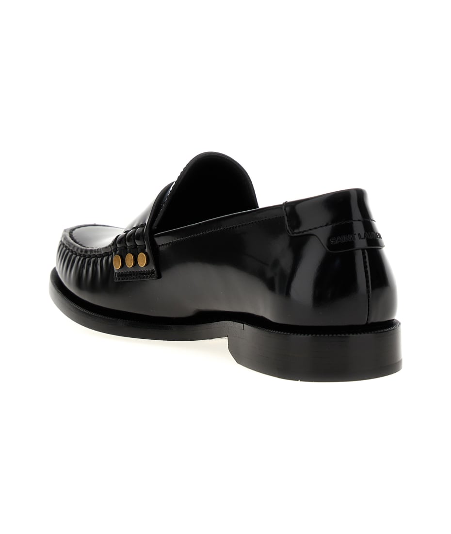 ◆Saint Laurent NEW 最新作◆サンローファー15 SN34/Black◆ Saint Laurent Le 15 Loafers | italist