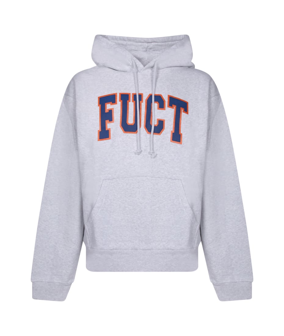 champion × fuct logo sweat foody グレー Fuct Logo Grey Hoodie | italist