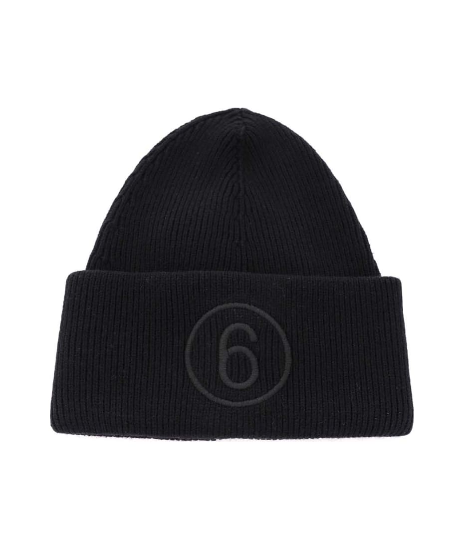 ＼半額SALE／ Margiela Maison MM6 6 italist | Hat Beanie Logo 帽子
